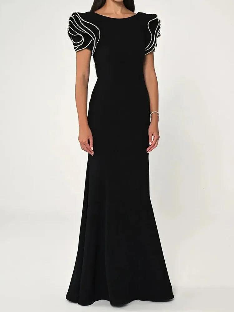 Long Evening Robe Dress