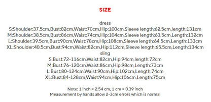 Stand Collar Flare Sleeve Embroidered Waist Dress