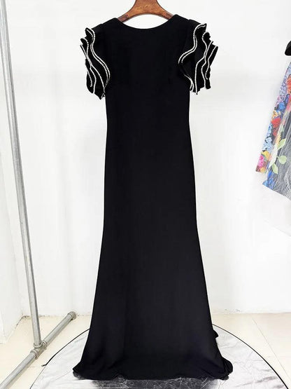 Long Evening Robe Dress