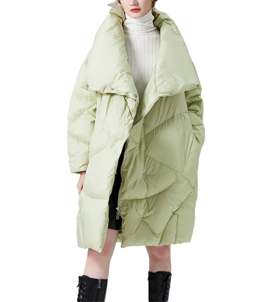 Winter Hooded Down Parka Long Coat