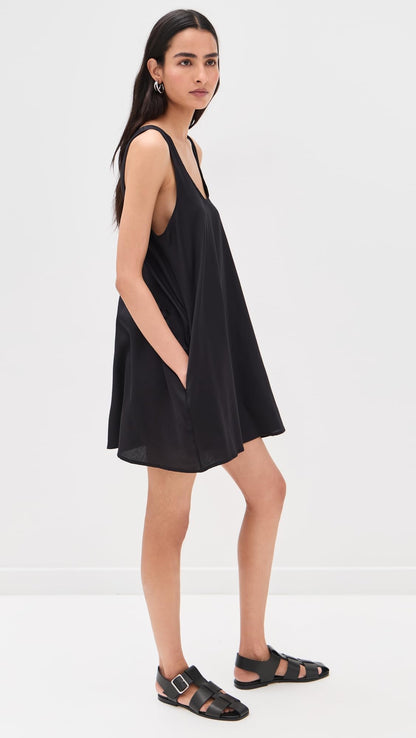 Black Mini Tank Dress