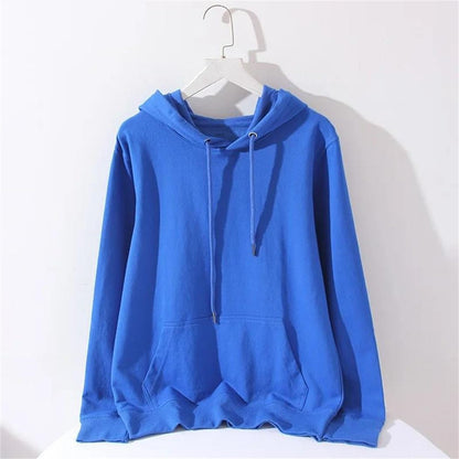 Loose Fit Long Sleeve Hoodie Sweatshirt