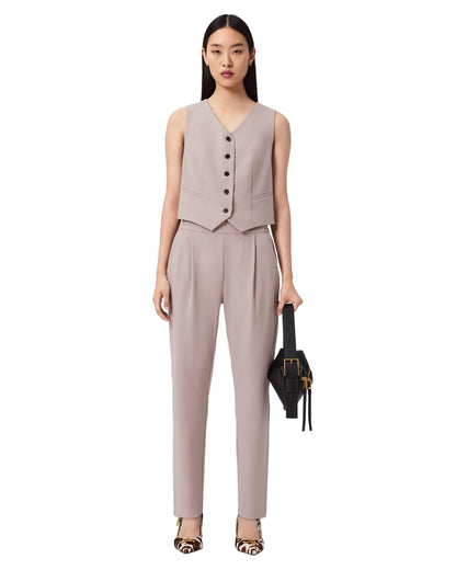 Lilac Purple Tailored Trousers
