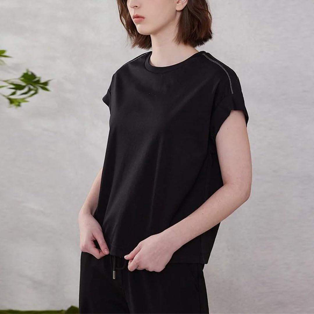 Soft Breathable Tencel Cotton T-Shirt