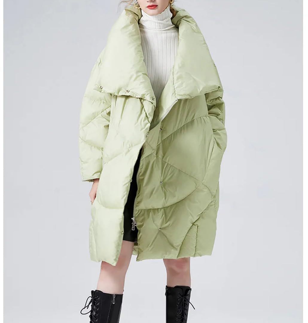 Winter Hooded Down Parka Long Coat