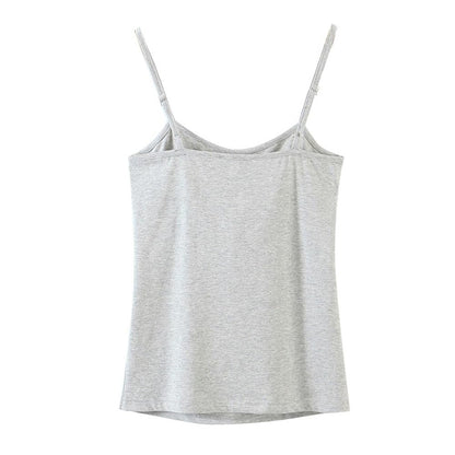 Spaghetti Strap Crop Tank Top