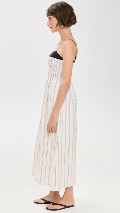Striped Midi Dress