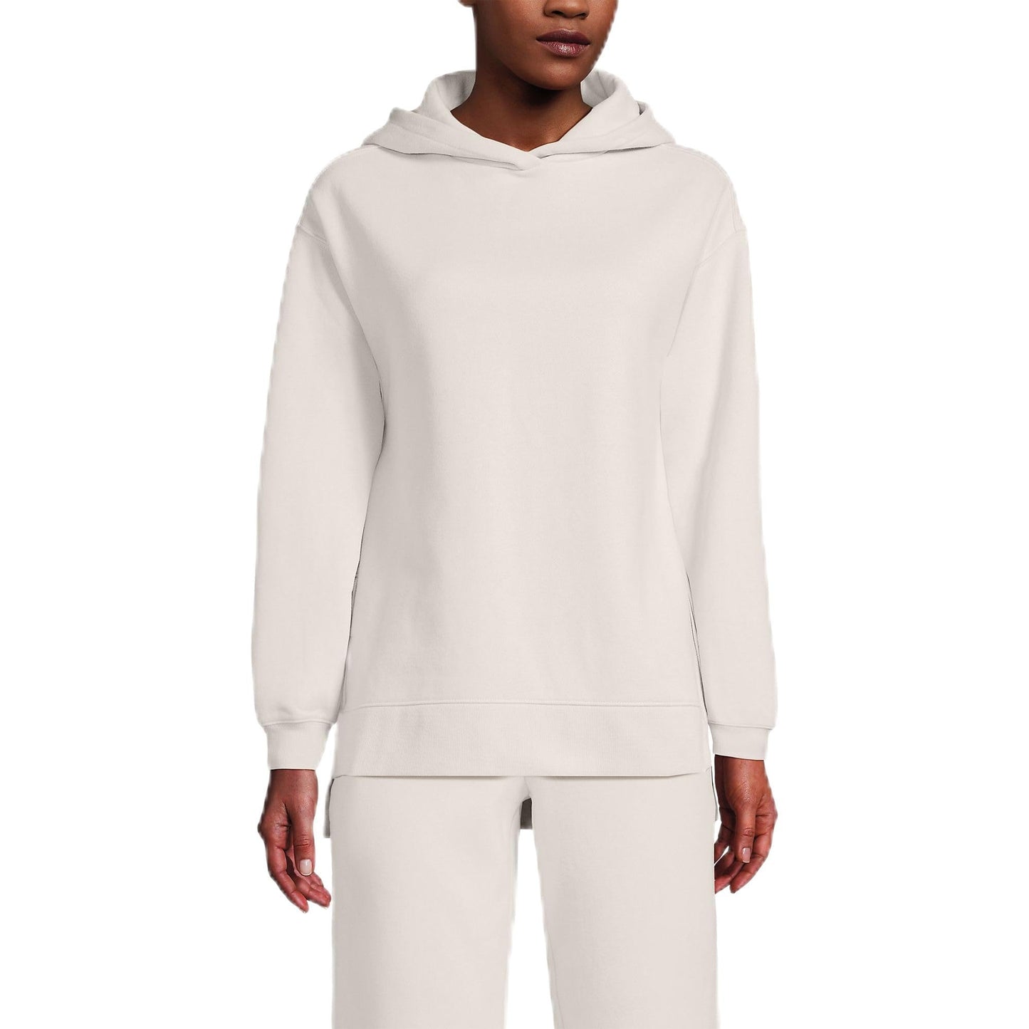 Hooded Tunic Sweatshirt