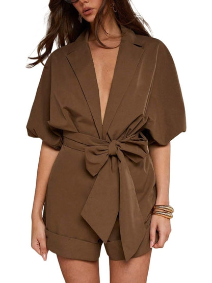 Bat-Wing Sleeve Summer Jumpsuit