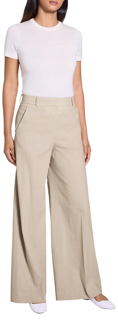 High Waist Tailored Trousers