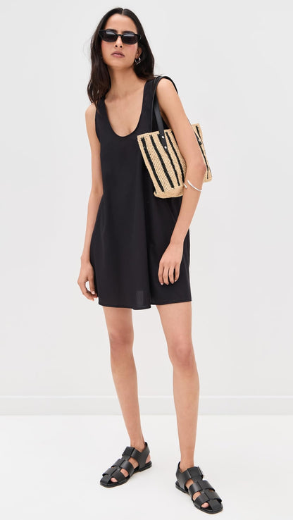 Black Mini Tank Dress