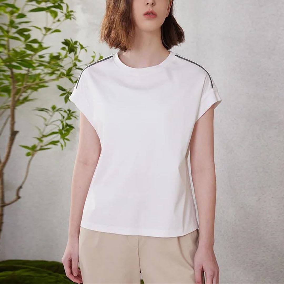 Soft Breathable Tencel Cotton T-Shirt