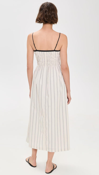 Striped Midi Dress