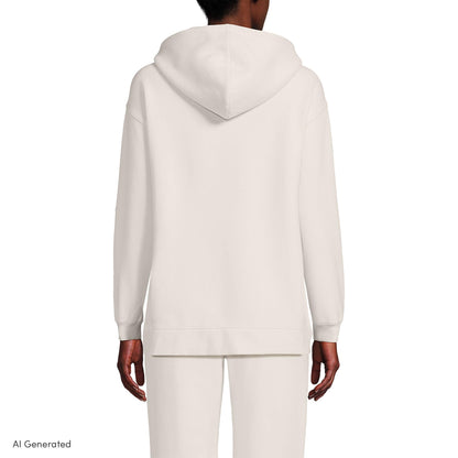 Hooded Tunic Sweatshirt