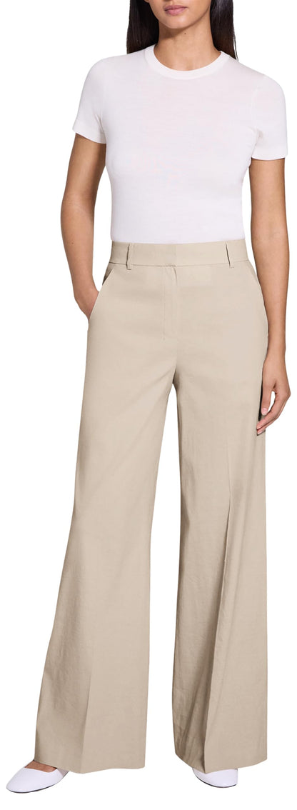 High Waist Tailored Trousers