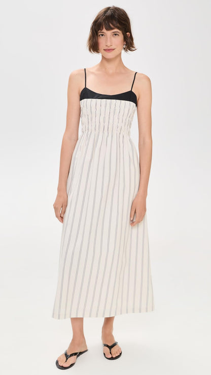 Striped Midi Dress