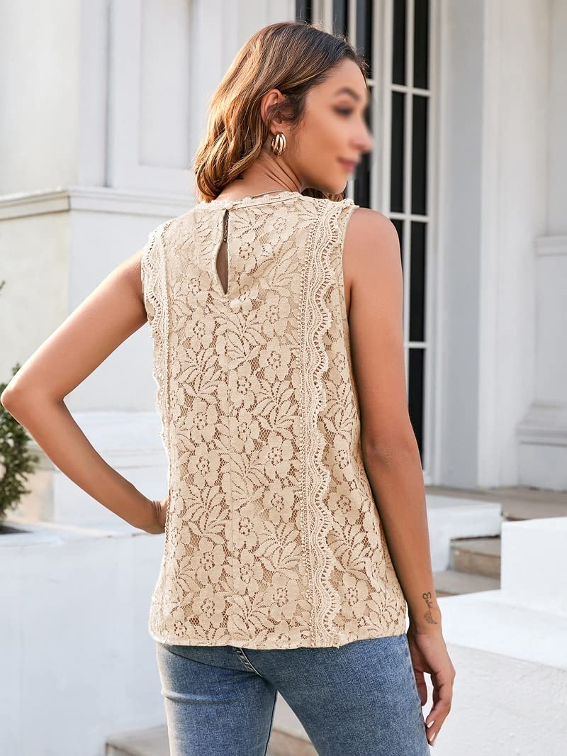 V-Neck Sleeveless Knit Tank Top