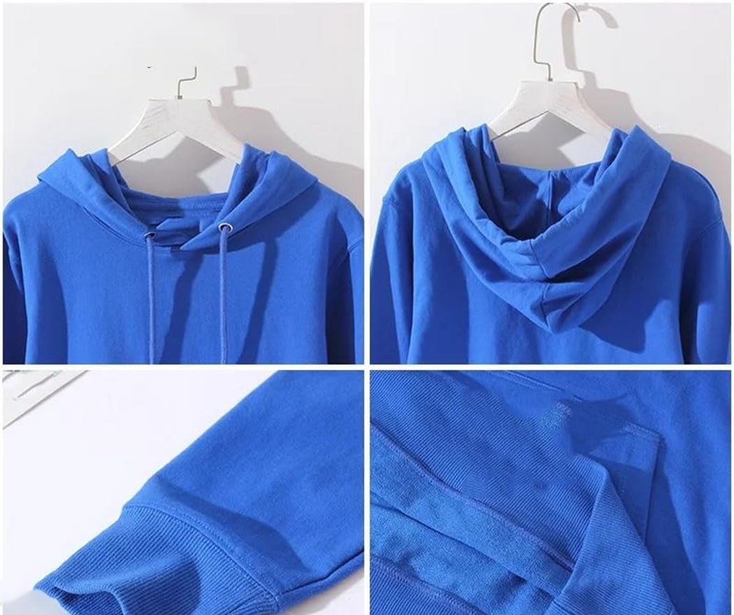 Loose Fit Long Sleeve Hoodie Sweatshirt