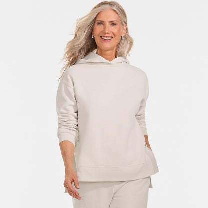 Hooded Tunic Sweatshirt