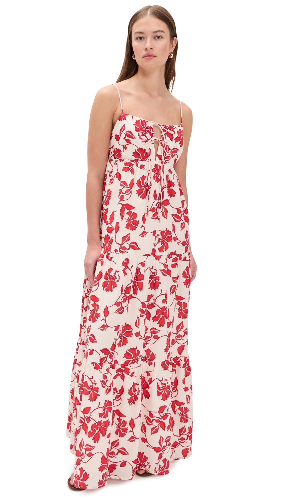 Red Midi Dress