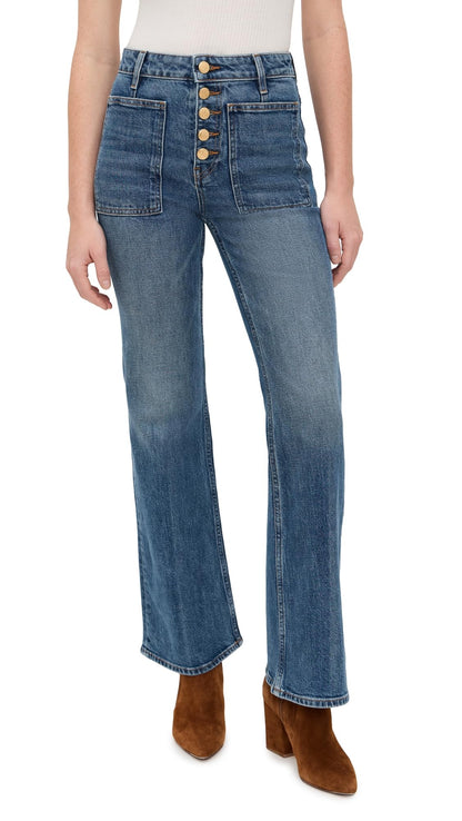 Stretch Straight Jeans