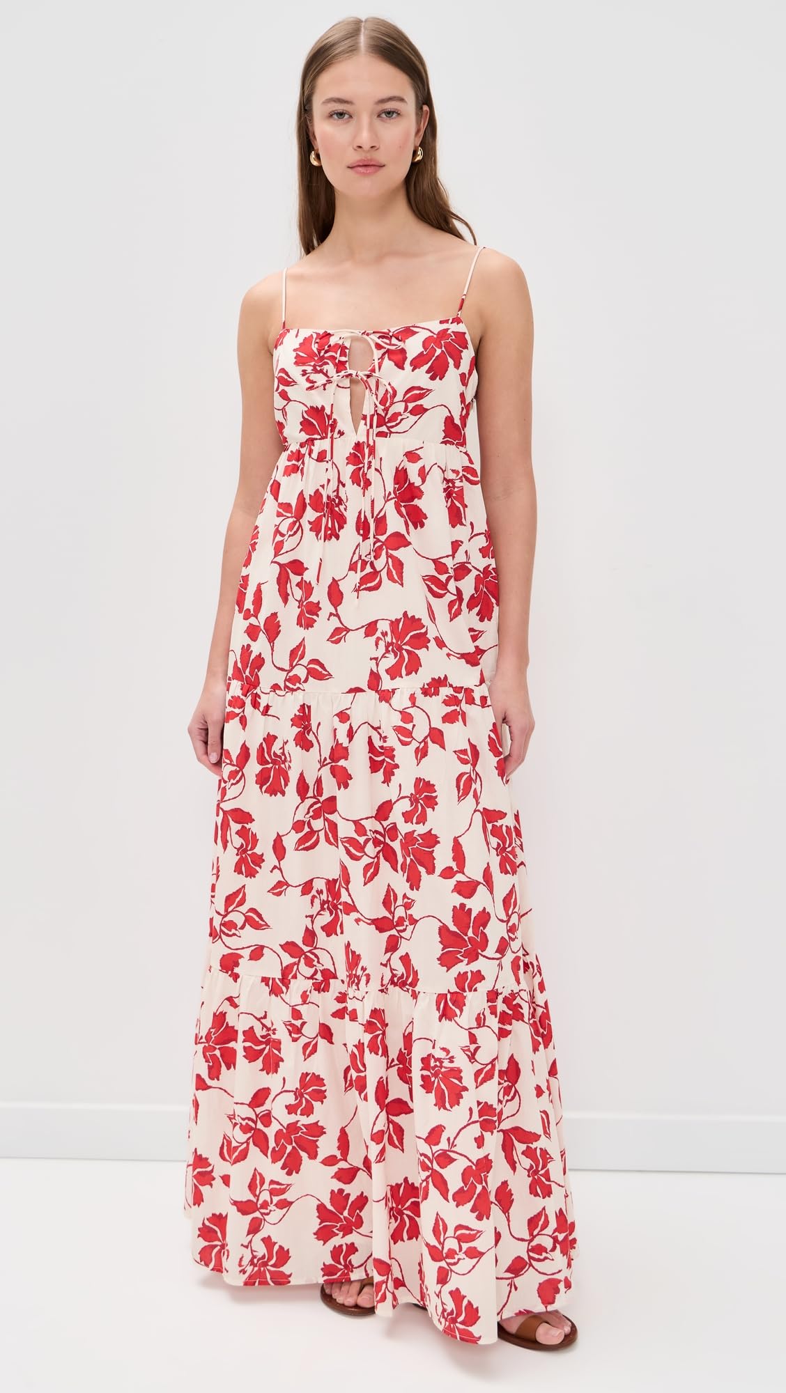 Red Midi Dress