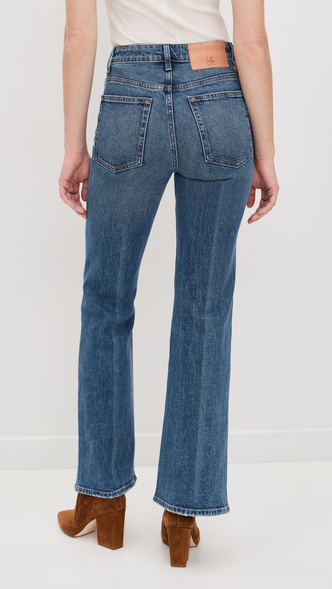 Stretch Straight Jeans