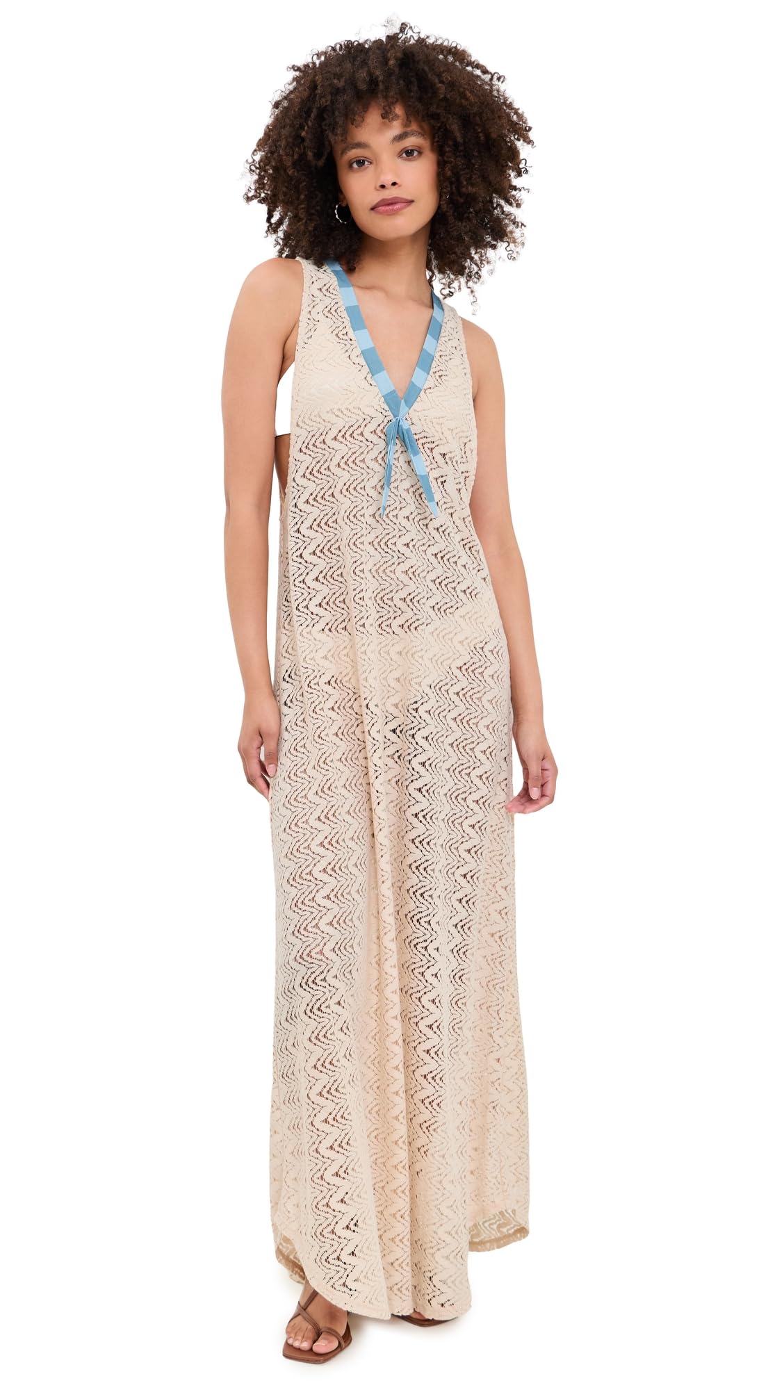 Lace Crochet Maxi Dress