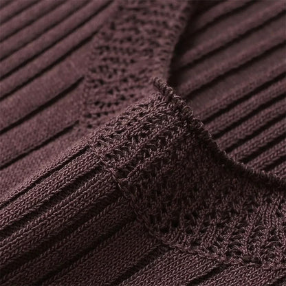 O-Neck Sleeveless Knit Tank Top