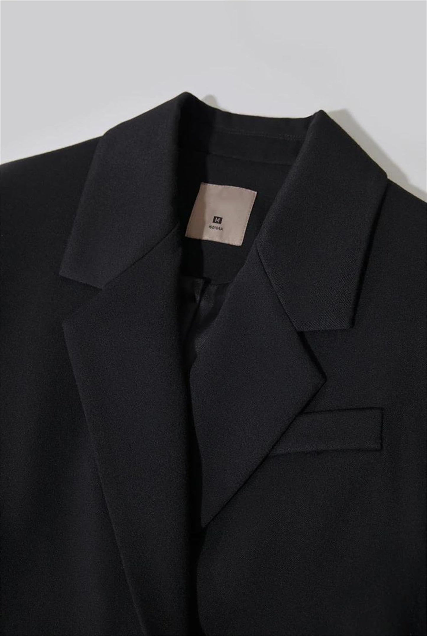 Slim Fit Vintage Long Blazer Coat
