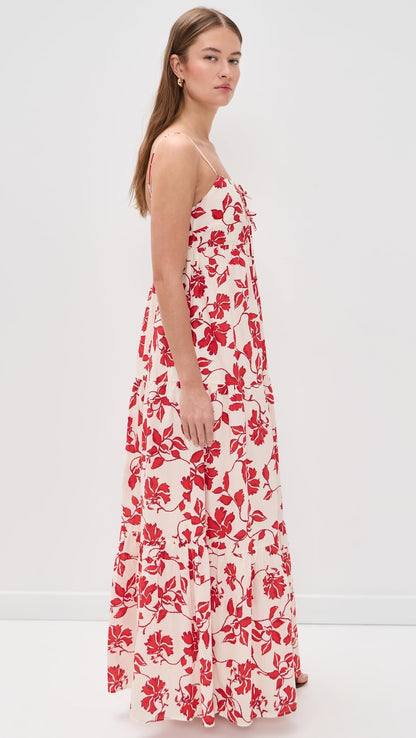 Red Midi Dress