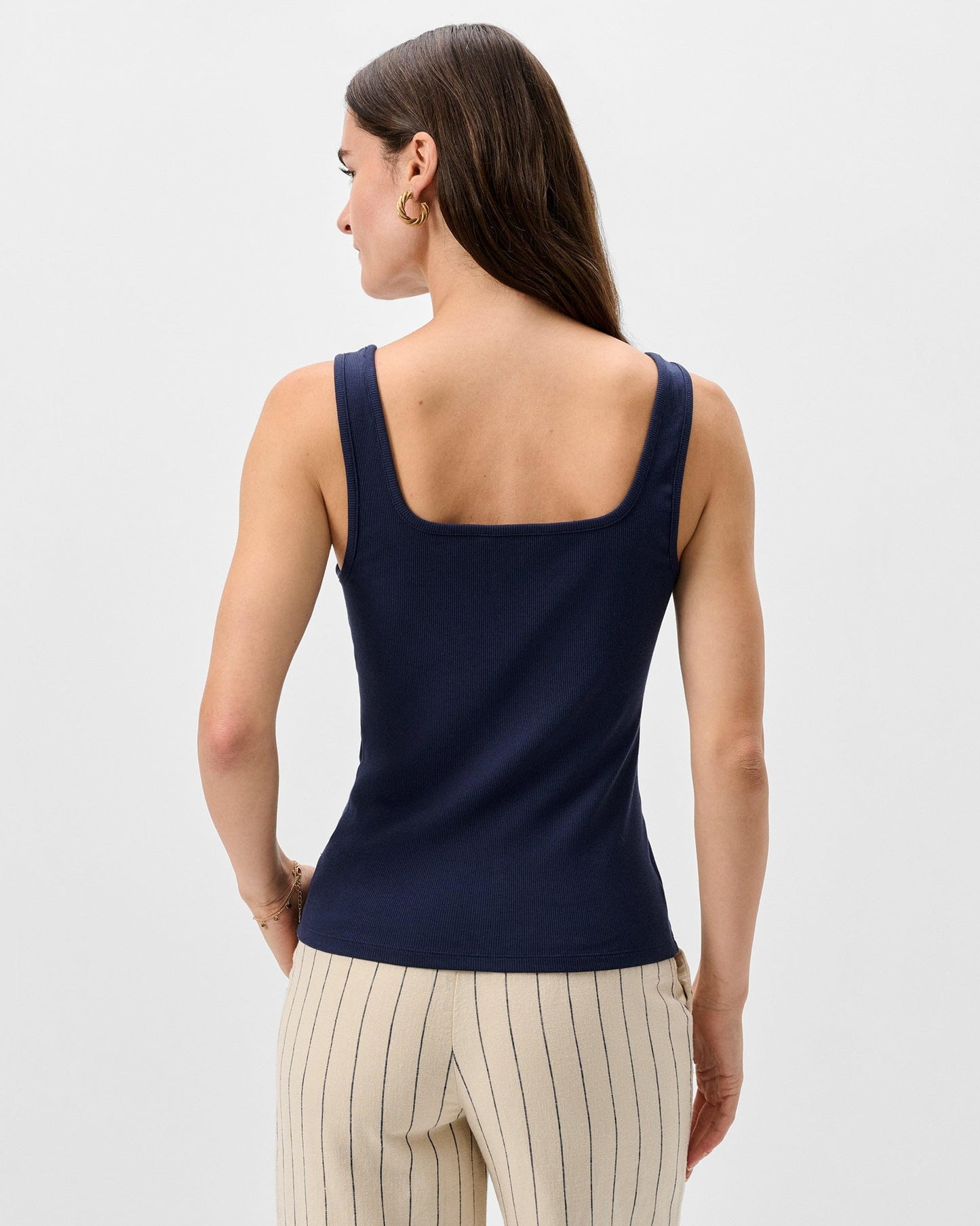 Cotton Blend Tank Top