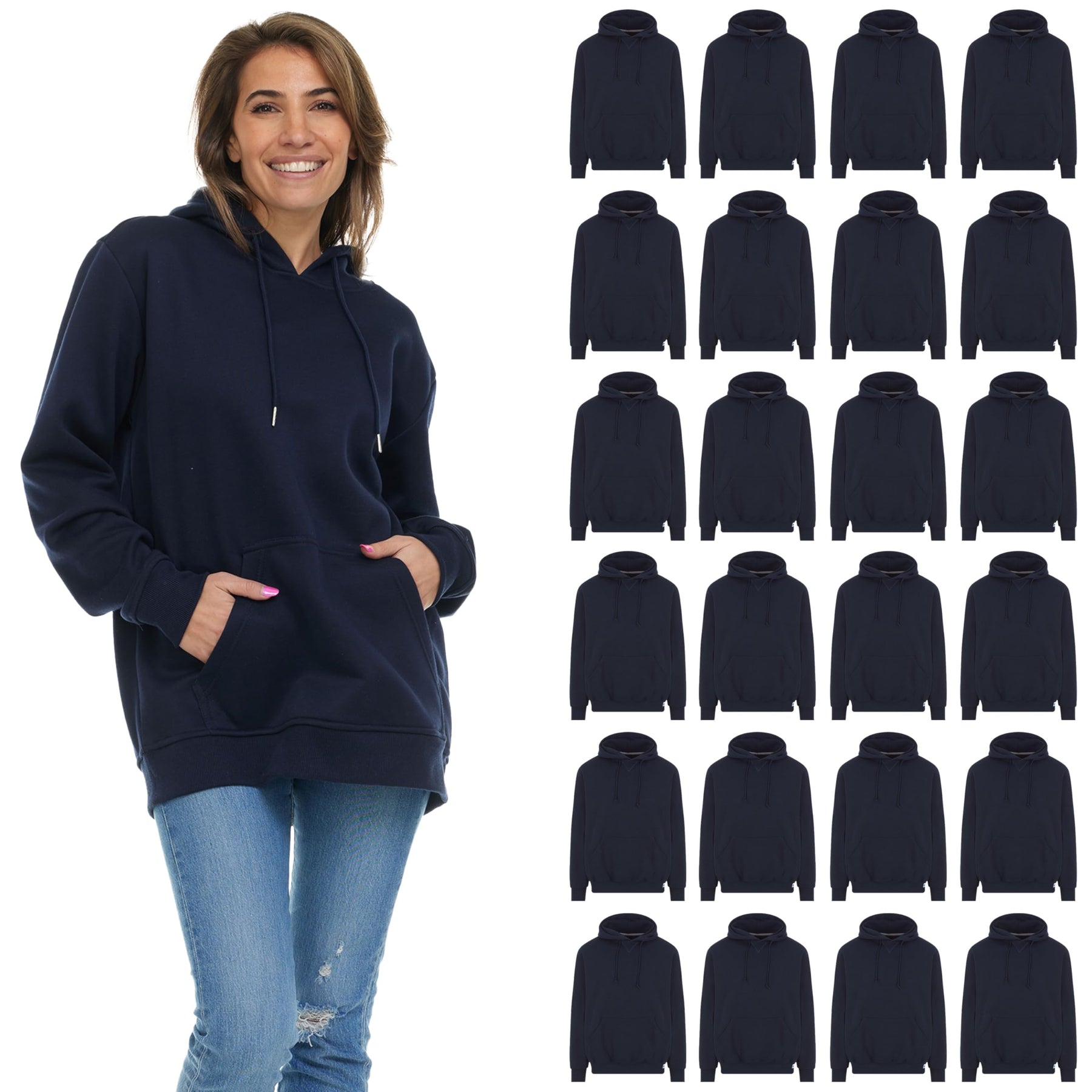 Oversized Bulk Hoodie Sweatshirt Pack